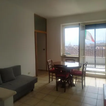 Top-Floor Apt, 180° View Torino Apartment *